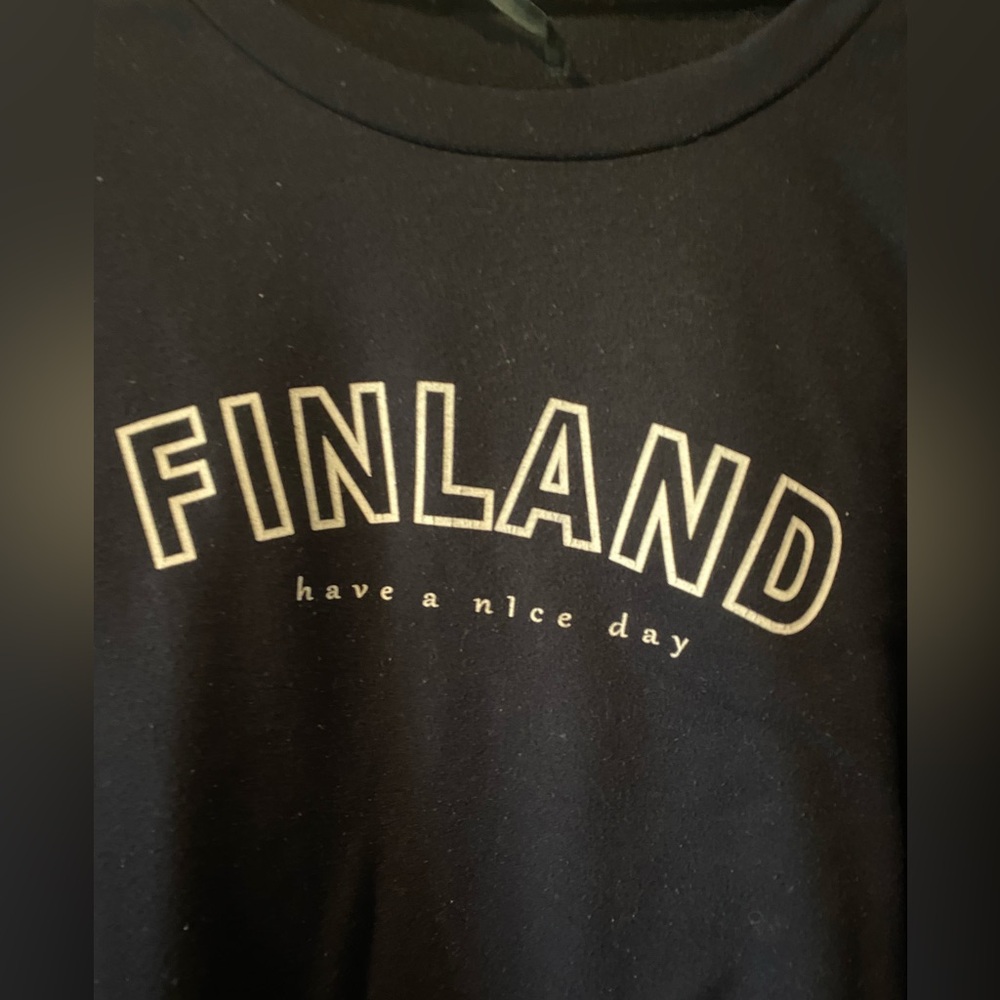 Finland Long-sleeve Navy Shirt - Picture 4 of 5